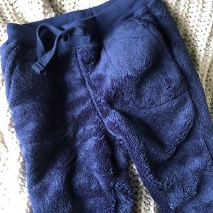 Fuzzy joggers